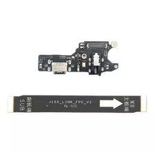 Placa De Carga Sub + Cabo Flat Flex Xiaomi Redmi Note 9