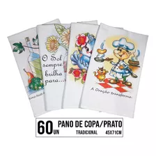 Kit Pano De Prato Copa Tradicional 45x71 Premium Cozinha