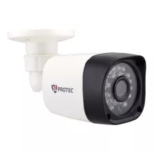 Câmera De Segurança Jl Protec Jl-ahd1020 Com Resolução De 2mp Visão Nocturna Incluída Branca