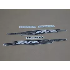 Kit Adesivos Honda Biz C 125 Es 2009 Cinza - Lb10162