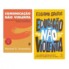 Kit 2 Livros Educação Não Violenta + Comunicação Ñ Violenta