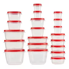 Gran Set Envases Plásticos X20 Rubbermaid Portacomidas 40pzs