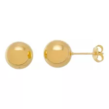 Bola Lisa Grande Presente Fashion Banhado Ouro 18k