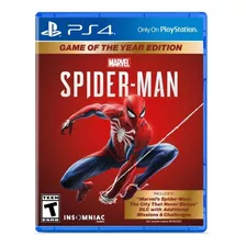 Spiderman Game Of The Year Edition - Juego Fisico Ps4 