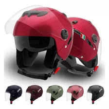 Capacete Aberto Pro Tork New Atomic Elite Viseira Solar Fumê