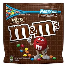 M & M De Milk Chocolate Candy, 42 Onzas Paquete