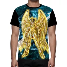 Camiseta Aiolos Sargitário Armadura Divina - Frente