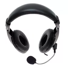 Headphone Headset C/microfone Hoopson Profissional P2