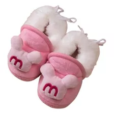 Pantufla Invierno Zapatos Algodón Bebés Niños De 6-12 Meses