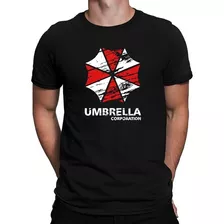 Camiseta Umbrella Corporation Resident Evil Camisa Gamer