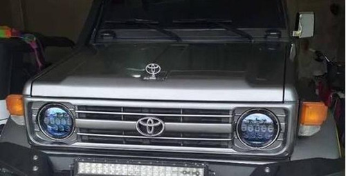 Emblema Corona Capot Toyota 4.5/macho Metlica Foto 5