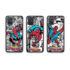 Funda Galaxy A71 Spiderman Vintage A51 A21s A31 A50 A72 A32