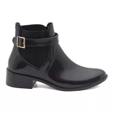 Bota Coturno Galocha Feminina Inverno Cano Médio