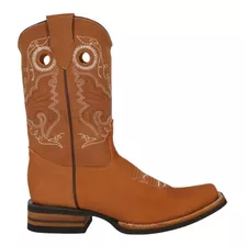 Botas Vaqueras Roper Rodeo Nobuck Chata Suela Hule