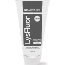 Reminerador Dental Fluor Gel Neutro 200ml Menta Lysfluor