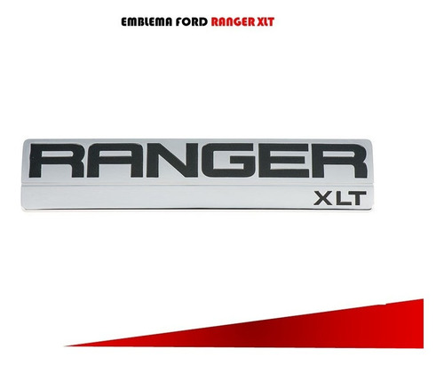 Par De Emblemas Laterales Ford Ranger Xlt 2006-2011 Foto 2