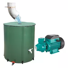 Set Bomba Centrifuga 1hp Bomba Agua Estanque Agua 100 Litros