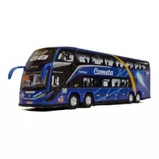 Miniatura Ônibus Cometa G8 - Com Seu Nome No Itinerário