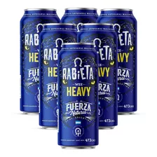 Cerveza Artesanal Rabieta Wee Heavy 473cc X 6 Latas