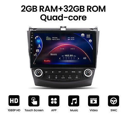 10.1'' Android 9.1 Car Stereo Radio Dvd Player For Honda A Foto 4