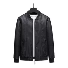 Chaqueta De Moto De Cuero Para Hombre Chaqueta Oversize