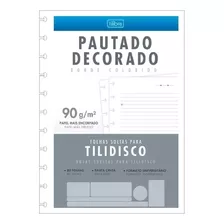 Refil Bloco Tilidisco Inteligente Decorado 90g 80fls Tilibra