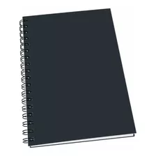 Caderno De Desenho Preto A5 Sketchbook 80 Fls Removíveis 90g