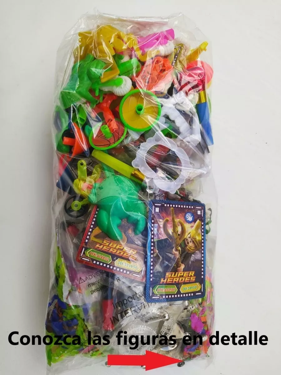 Relleno De Piñatas 100 Figuras - Seleccionado