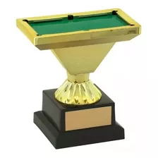 Troféu Sinuca Bilhar Personalizado