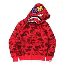 Sudadera Con Capucha Shark Bape Ape Con Él Deportes_34692235