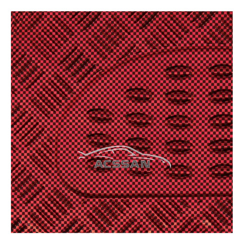 Tapetes 4pz Metalicos Rojo Carbono Changan Cs55 Plus 2023 Foto 7