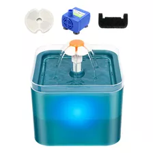 Fountain Dogs Modes Small Water Night Cat 2l Led Pet With