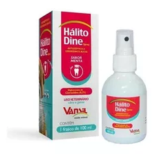 Halito Dine 100ml Mal Hálito Em Cães E Gatos Sabor Sem Sabor