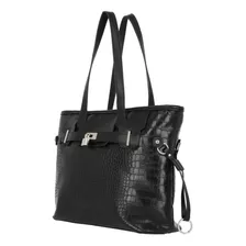 Bolsa Casual Mujer Negro 871-25 Diseño De La Tela Rayado