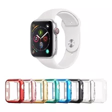 8 Fundas Para Apple Watch De 1.575 Con Protector De Pantalla