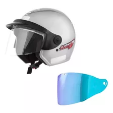 Capacete Aberto Vis. Camaleão Para Moto Honda Adv 150 