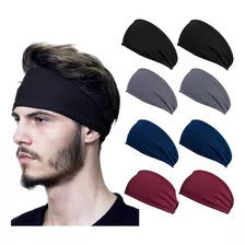 Banditas Deportivas Cabeza Diadema Absorbe El Sudor 8pcs