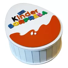 Caja Regalo Huevo Kinder Sorpresa Grande Jumbo Mdf 35x26.5cm