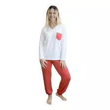 Pijama De Mujer Invierno De Modal Art 650