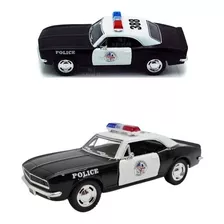 Miniatura Camaro Z-28 Policia 1967 Metal 1° Linha