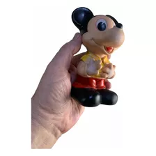 Boneco Mickey Antigo Da Estrela. Borracha! 14cm