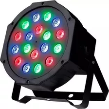 Canhão Refletor Led 18 Leds Rgb Bivolt 110v/220v