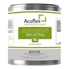 Adhesivo Cemento De Contacto Industrial Acuflex 18 Lts