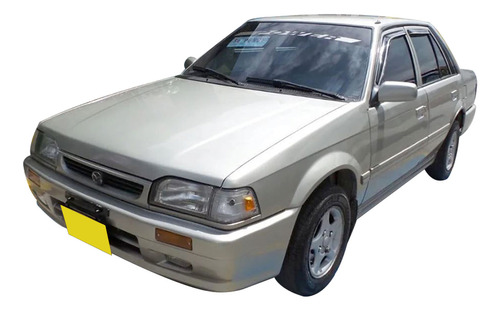 Direccional Bomper Mazda 323 1988 A 2004 Blanco Rayas Taiwan Foto 2