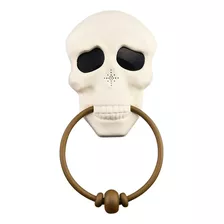 Cráneo 3d - Llamador De Puerta Colgante De Calavera Hallowee