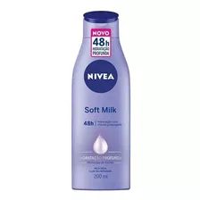 Loção Hidratante Nivea Soft Milk 200 Ml Pele Seca