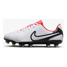 Chuteira Nike Tiempo 10 Club Infantil Campo Cor Branco Tamanho 36 Br