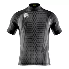 Camisa De Ciclismo Masculino Abelhas Negras Proteção Uv +50