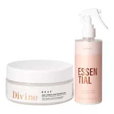 Braé Essential Fluído 260ml + Máscara Divine 200gr 