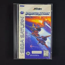 Só Caixa Galactic Attack Sega Saturn. Layer Section Faço 450